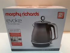 RRP £44.74 Morphy Richards Kettle Evoke Jug Kettle 104405 Electric Kettle Black