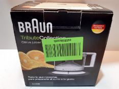 RRP £24.99 Braun CJ3000 Electric Citrus Press