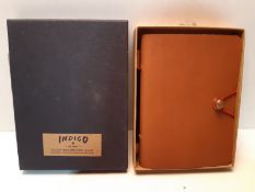 RRP £9.50 Artway Indigo Pocket Leather Travel Journal