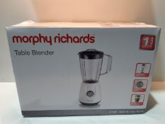 RRP £24.99 Morphy Richards 403052 BPA Free Plastic Table Blender 3 Speed Settings