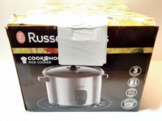 RRP £26.99 Russell Hobbs 19750 Rice Cooker and Steamer, 1.8L, Silver