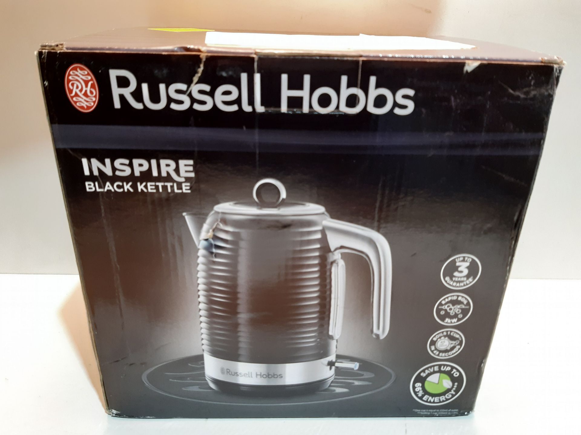 RRP £29.99 Russell Hobbs 24361 Inspire Electric Fast Boil Kettle