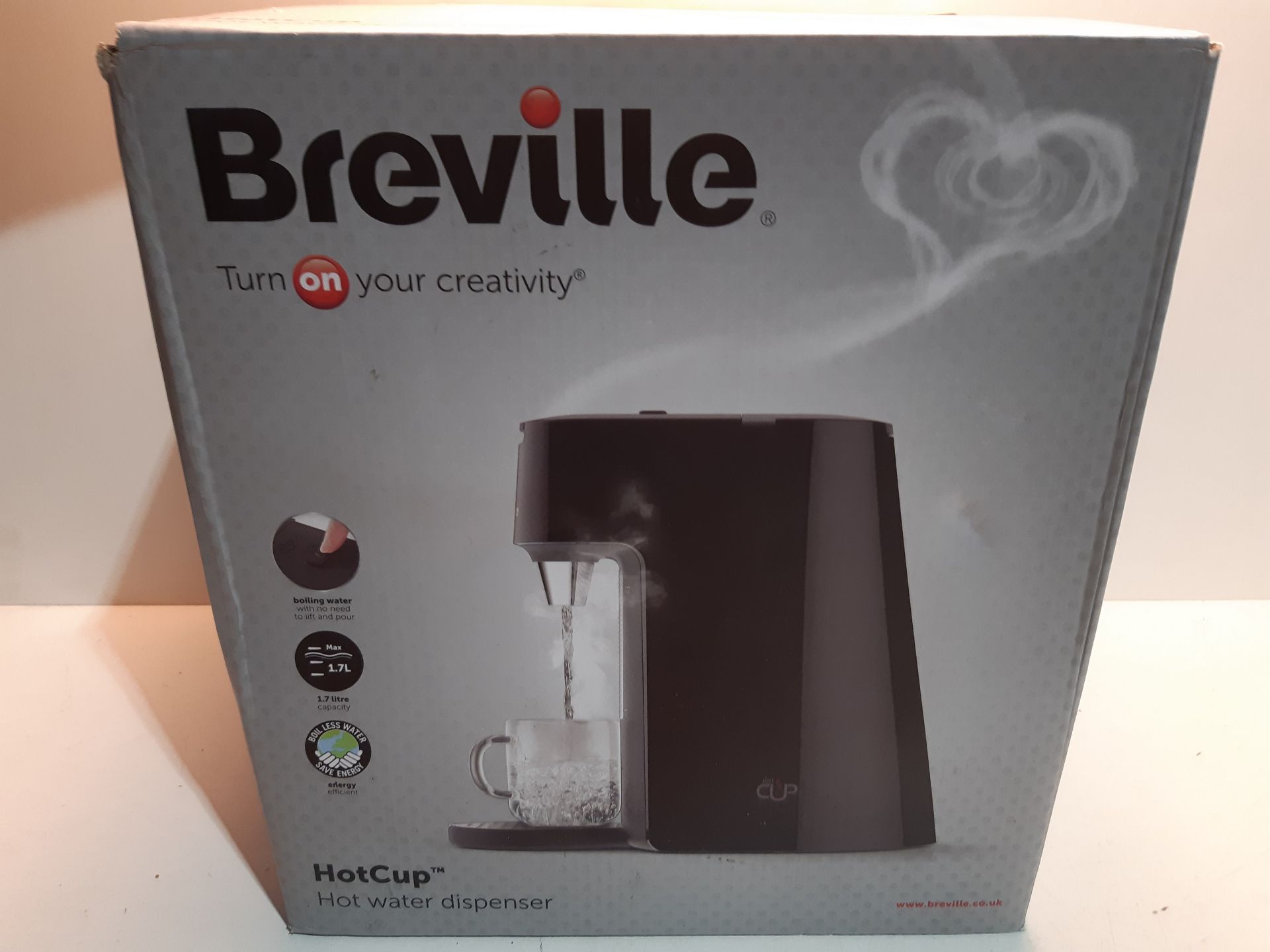 RRP £35.00 Breville VKT124 HotCup Hot Water Dispenser