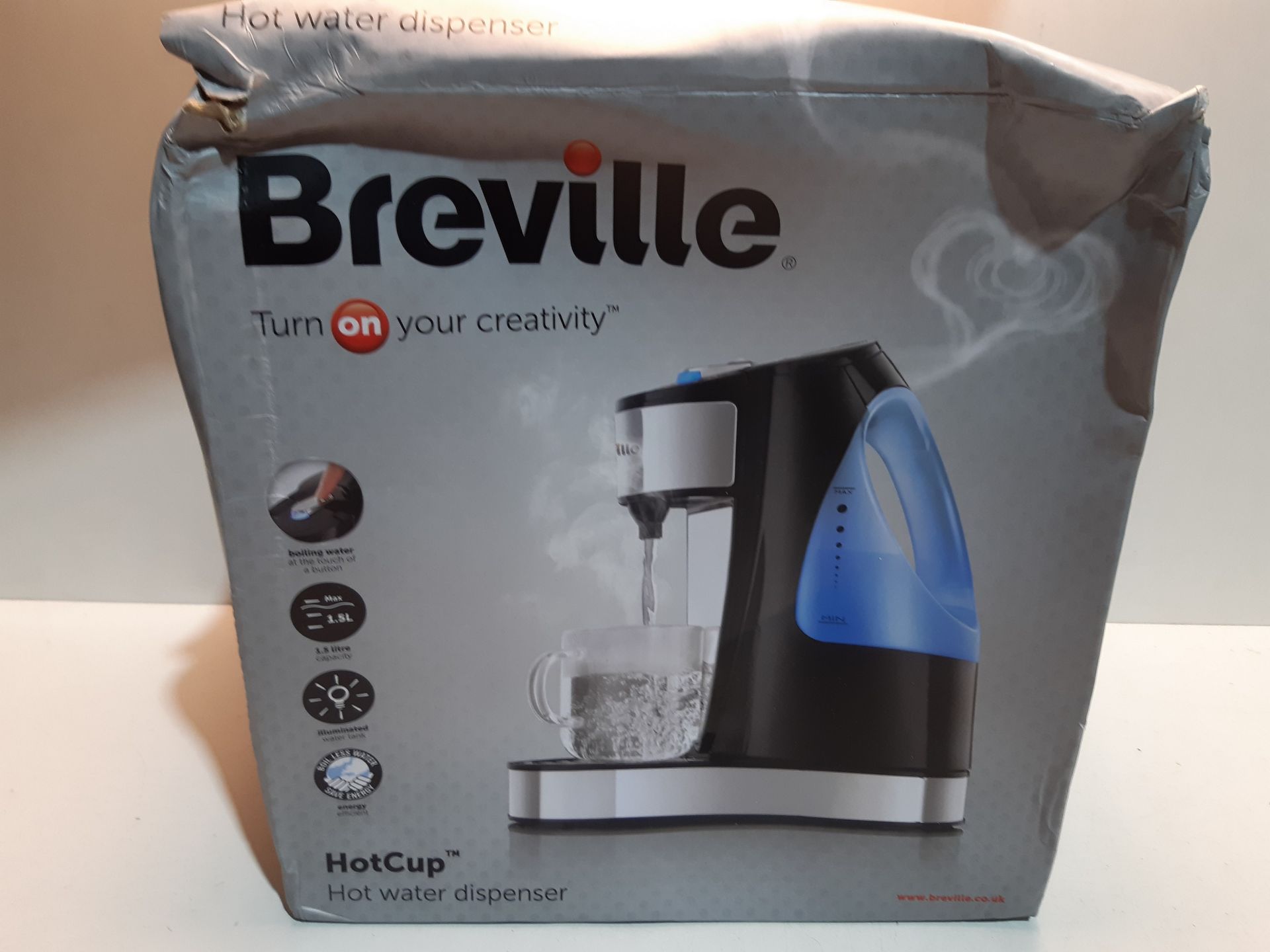 RRP £34.99 Breville HotCup Hot Water Dispenser