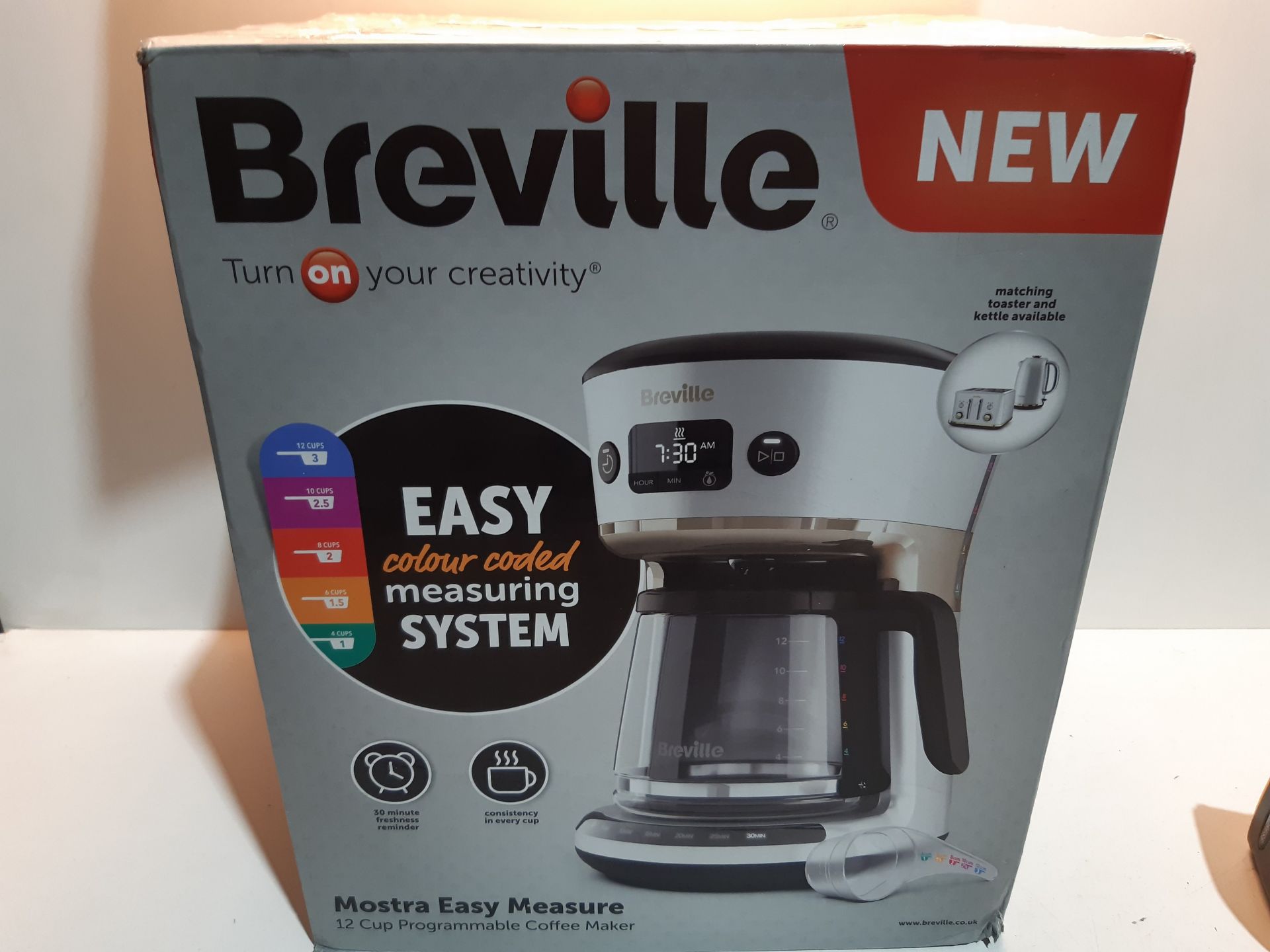 RRP £39.99 Breville Mostra Easy Measure Filter Coffee Machine;12