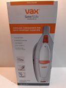 RRP £39.99 Vax H85-GA-B10 Handheld Vacuum, White and Orange