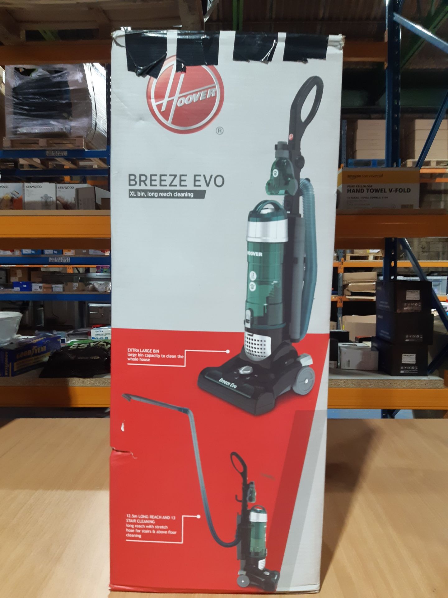 RRP £89.00 Hoover Breeze Evo TH31BO02 Pets Bagless Upright Vacuum Cleaner