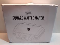 RRP £24.62 Global Gourmet by Sensiohome Square Waffle Maker Iron