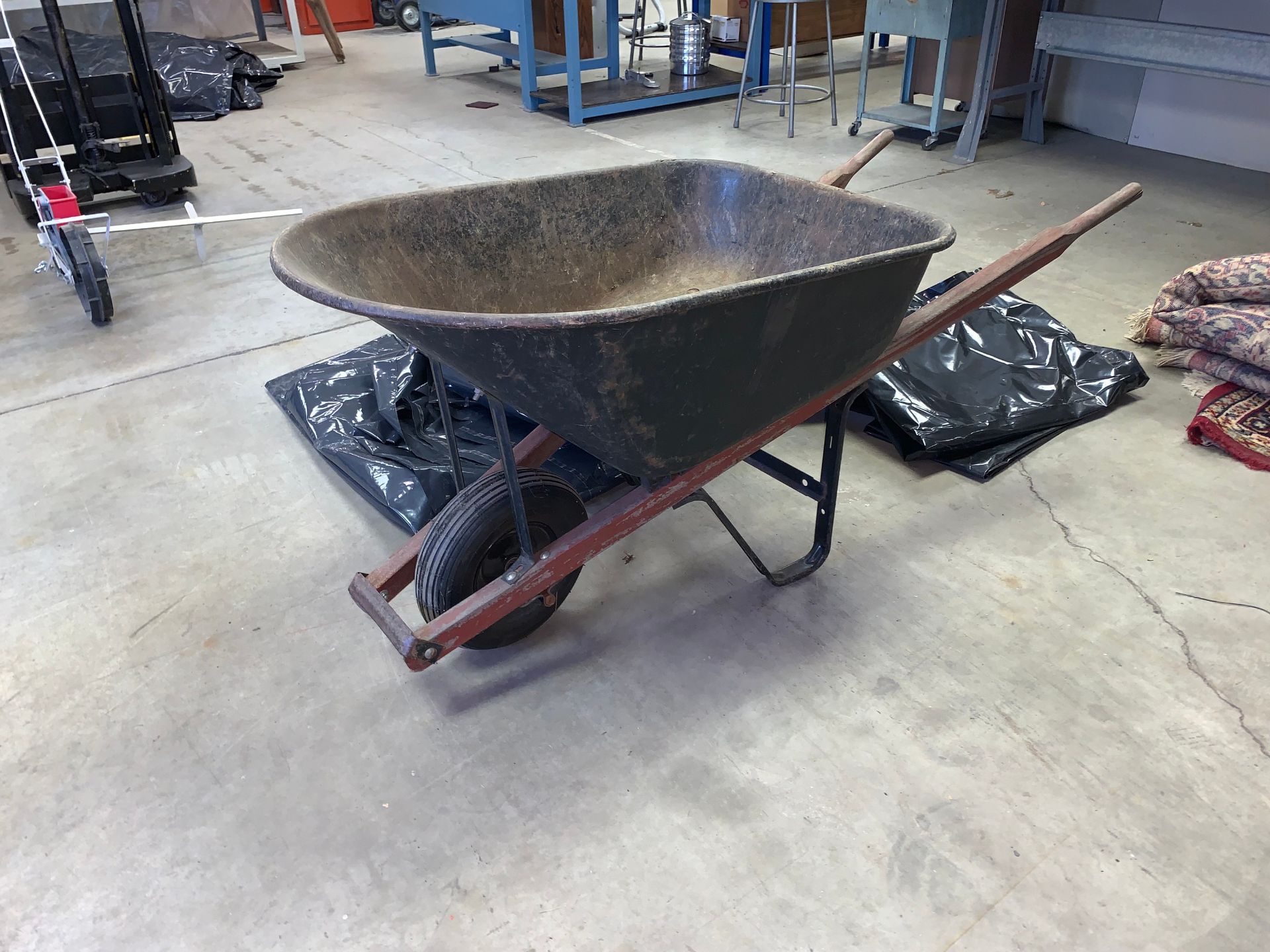 Metal Wheel Barrow