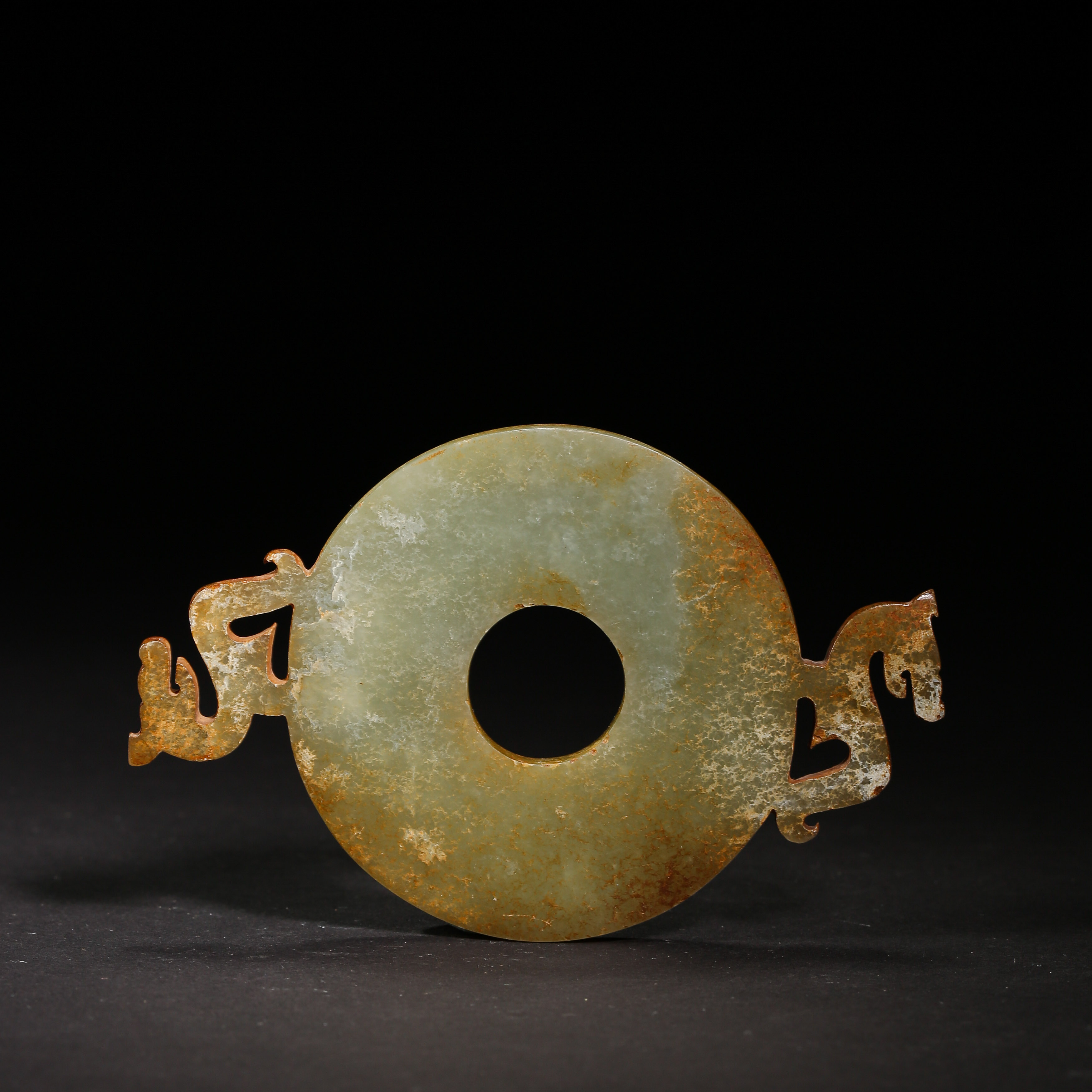 HETIAN JADE BI, HAN DYNASTY, CHINA - Image 6 of 11