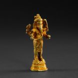 A PURE GOLD STATUE, WESTERN ASIA