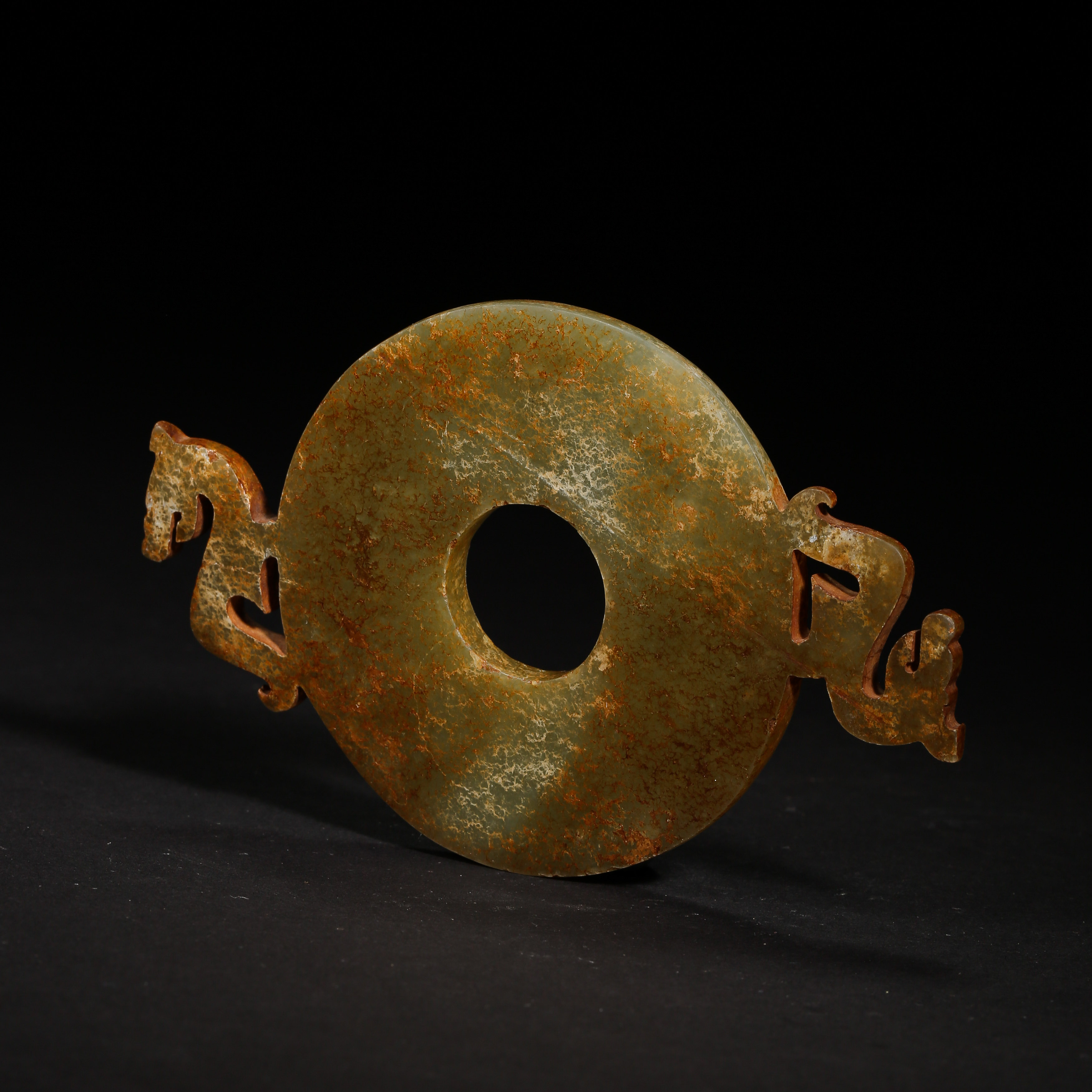 HETIAN JADE BI, HAN DYNASTY, CHINA - Image 4 of 11