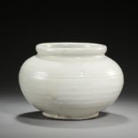 DING KILN WEIQI KENSH CONTAINER, FIVE DYNASTIES, CHINA