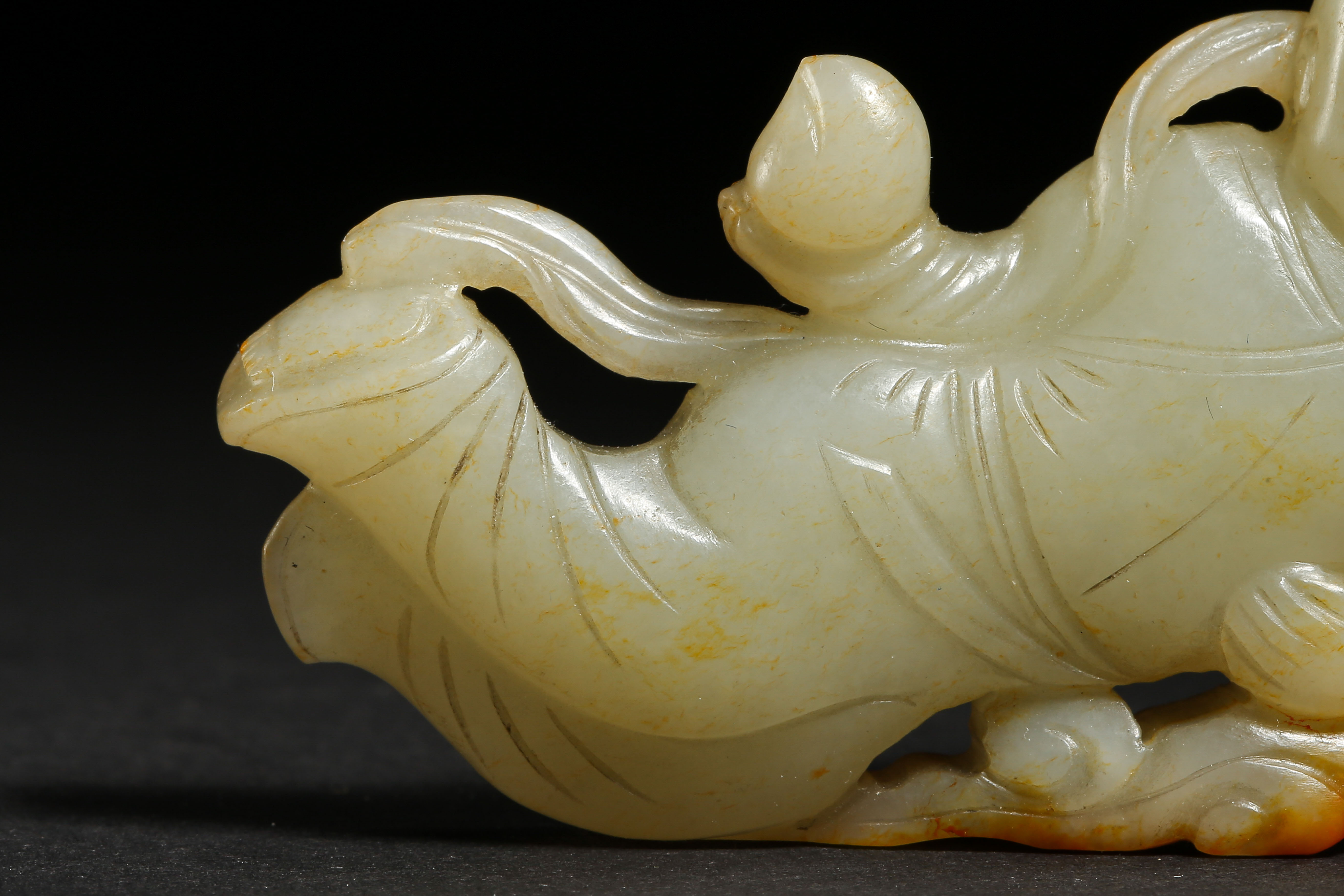 HETIAN JADE FLYING, LIAO OR JIN DYNASTIES, CHINA - Image 4 of 10