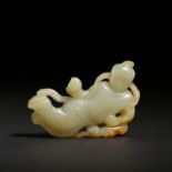 HETIAN JADE FLYING, LIAO OR JIN DYNASTIES, CHINA