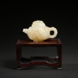 HETIAN JADE POT, QING DYNASTY, CHINA