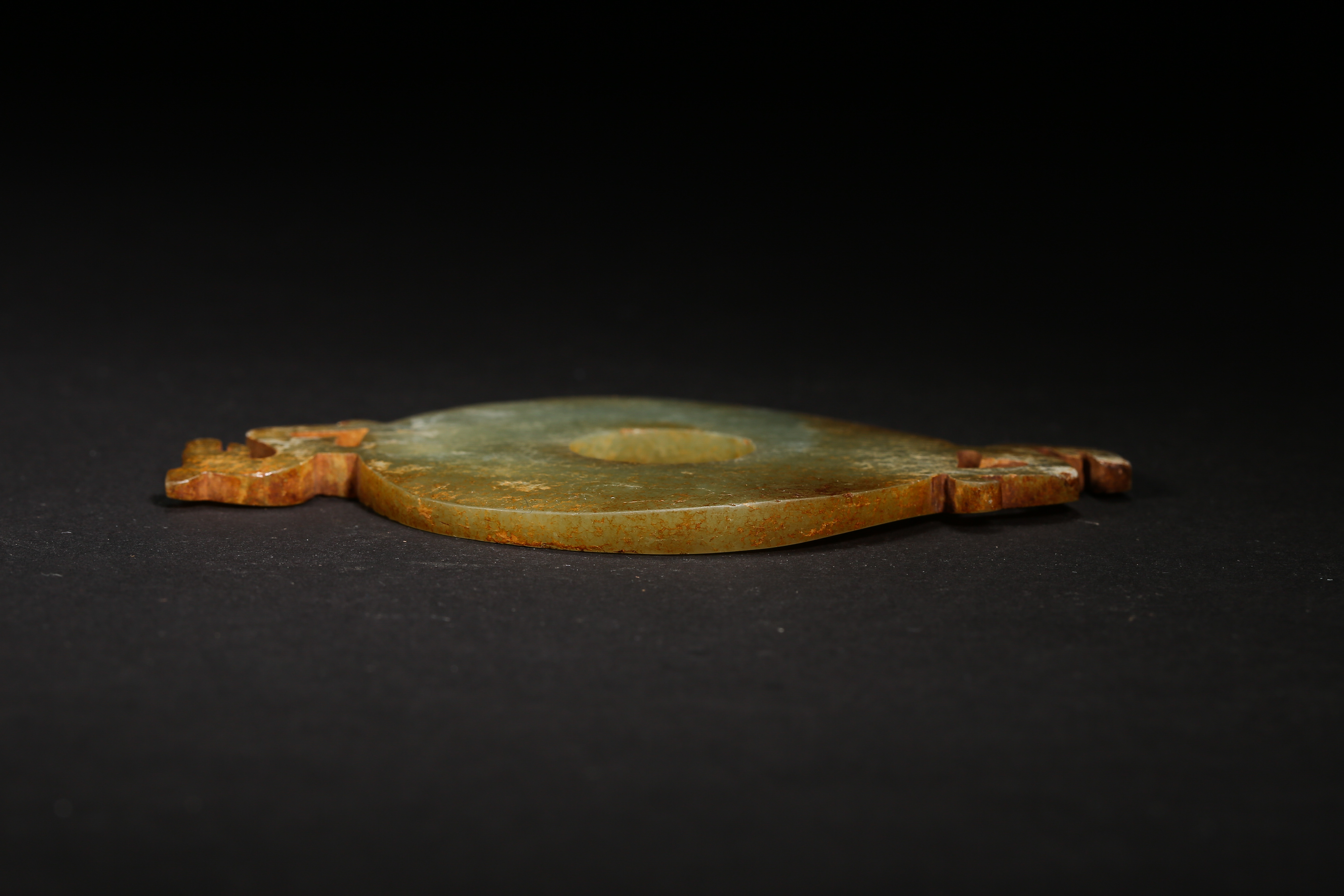 HETIAN JADE BI, HAN DYNASTY, CHINA - Image 11 of 11