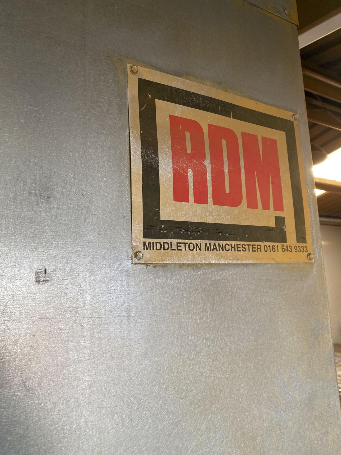 RDM OVEN & WASH BACK BOOTH POWDER COATING COMPLETE PLANT ON GAS WITH POWDER COATING GUNS - Image 18 of 18