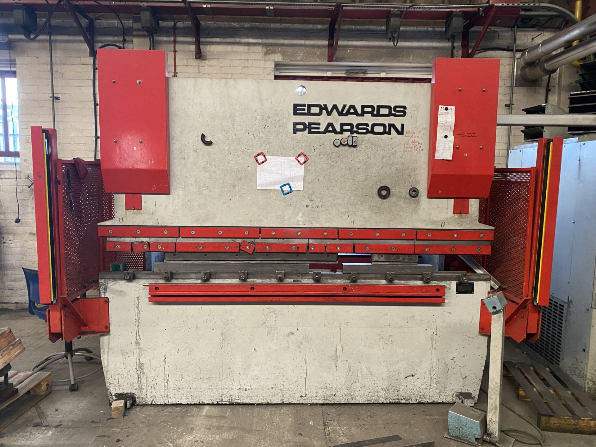 EDWARDS PEARSON 2.5 METER X 60 TON PALLET OF DRILLS