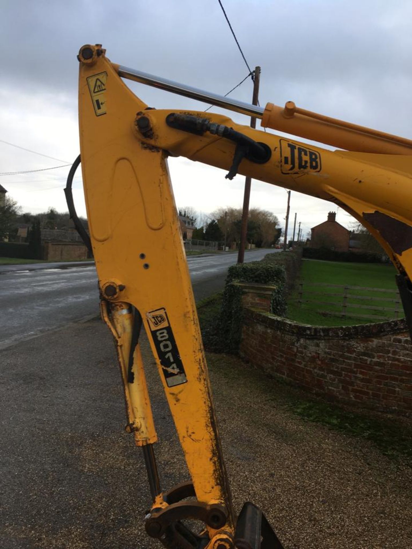 JCB 8014 EXCAVATOR MINI DIGGER INCLUDING TRAILER - Image 7 of 12