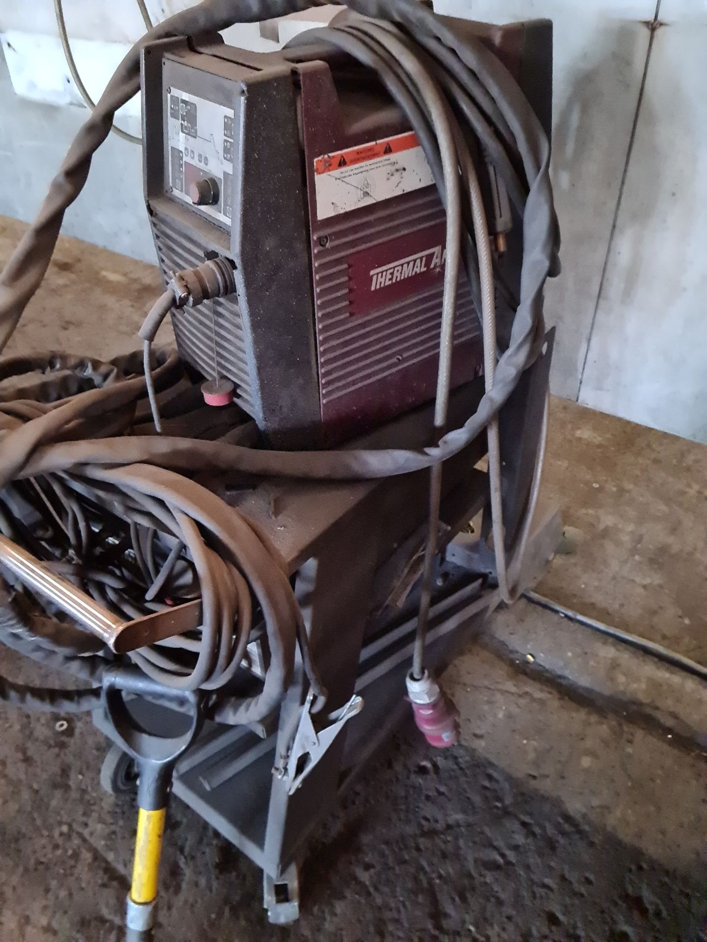 THERMAL ARC TIG WELDER WITH WATER COOLER