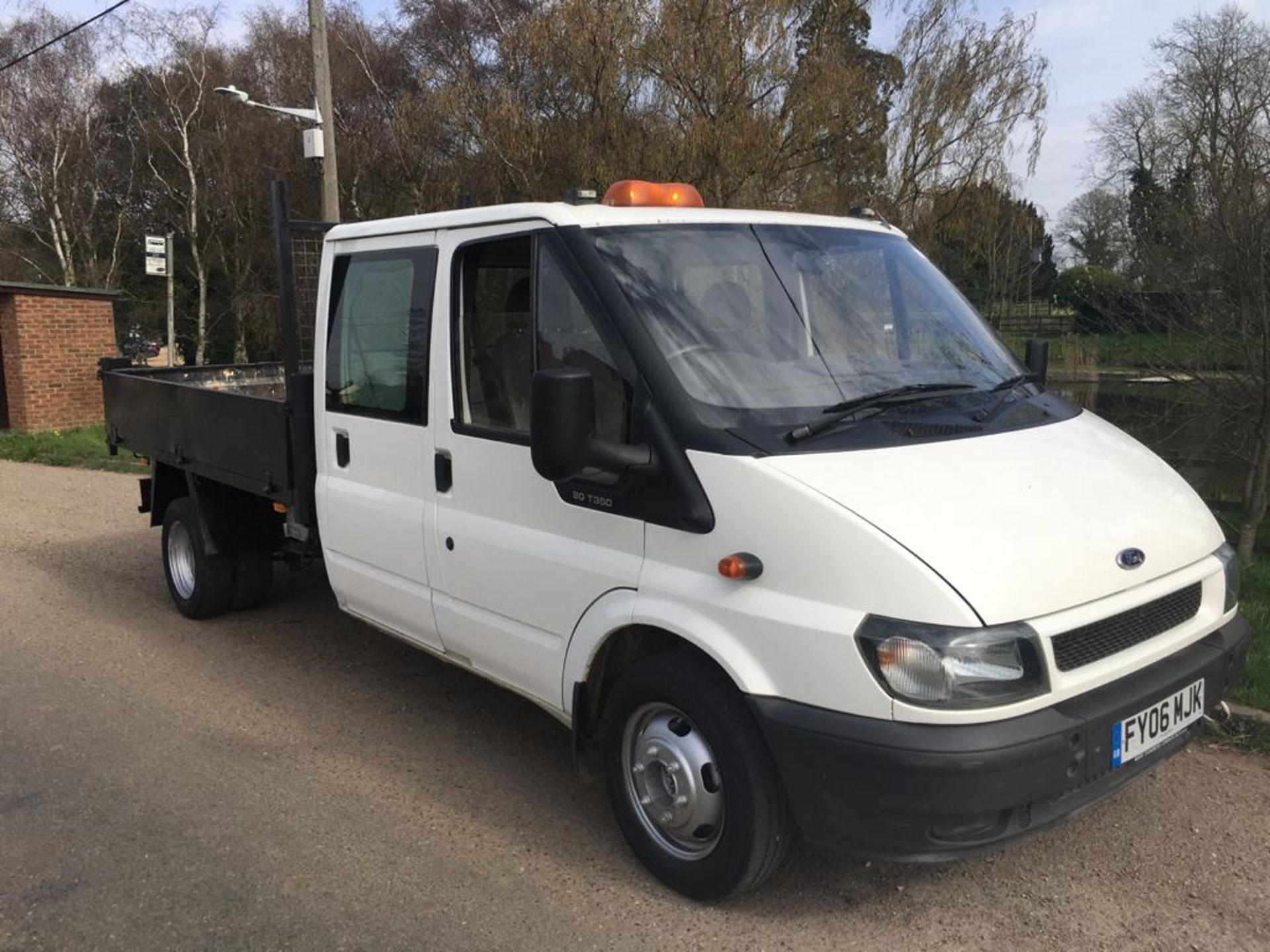 2006 FORD TRANSIT DOUBLE CAB TIPPER