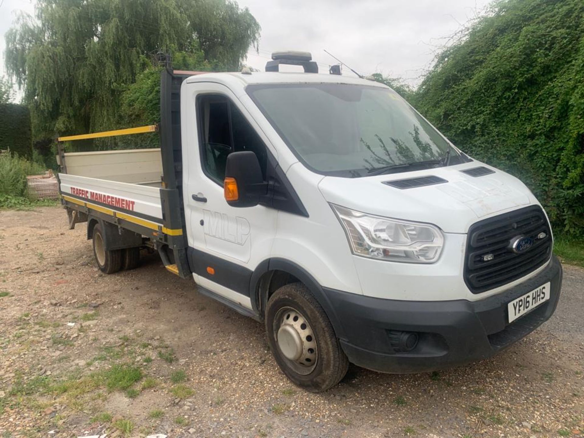 2016 FORD TRANSIT 350 DROPSIDE TAIL LIFT ALUMINUM BODY