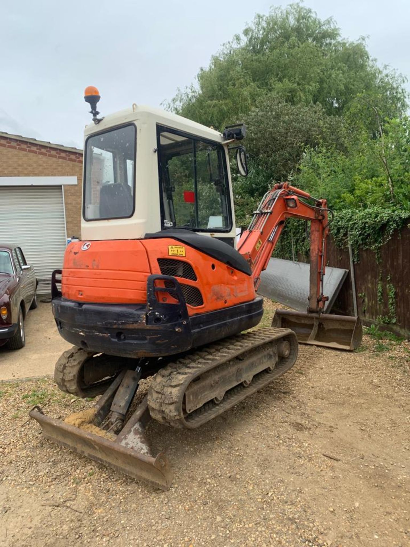 2007 KUBOTA KX61-3 2600KG TRACKED DIGGER INCLUDING 2 BUCKETS - Image 7 of 19