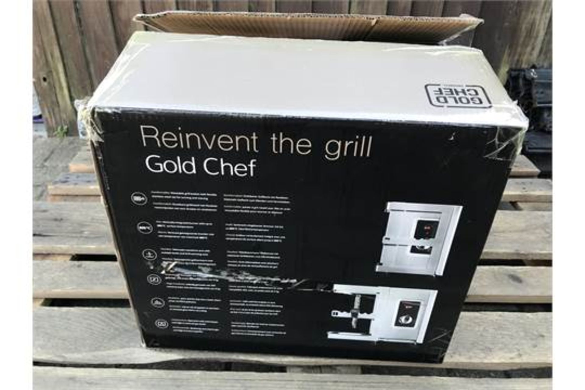 GOLD CHEF TWO 800C ROTISSERIE GRILL **BRAND NEW** - Image 4 of 5