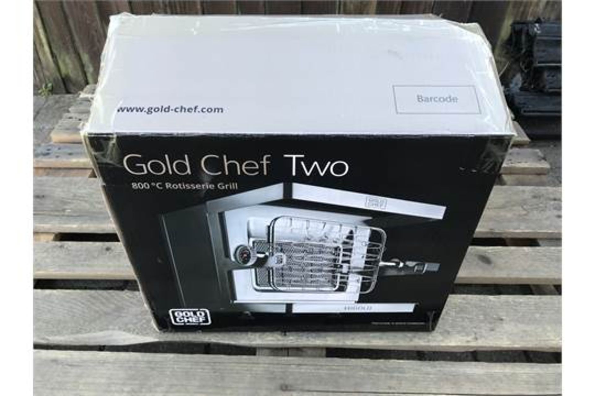 GOLD CHEF TWO 800C ROTISSERIE GRILL **BRAND NEW** - Image 5 of 5