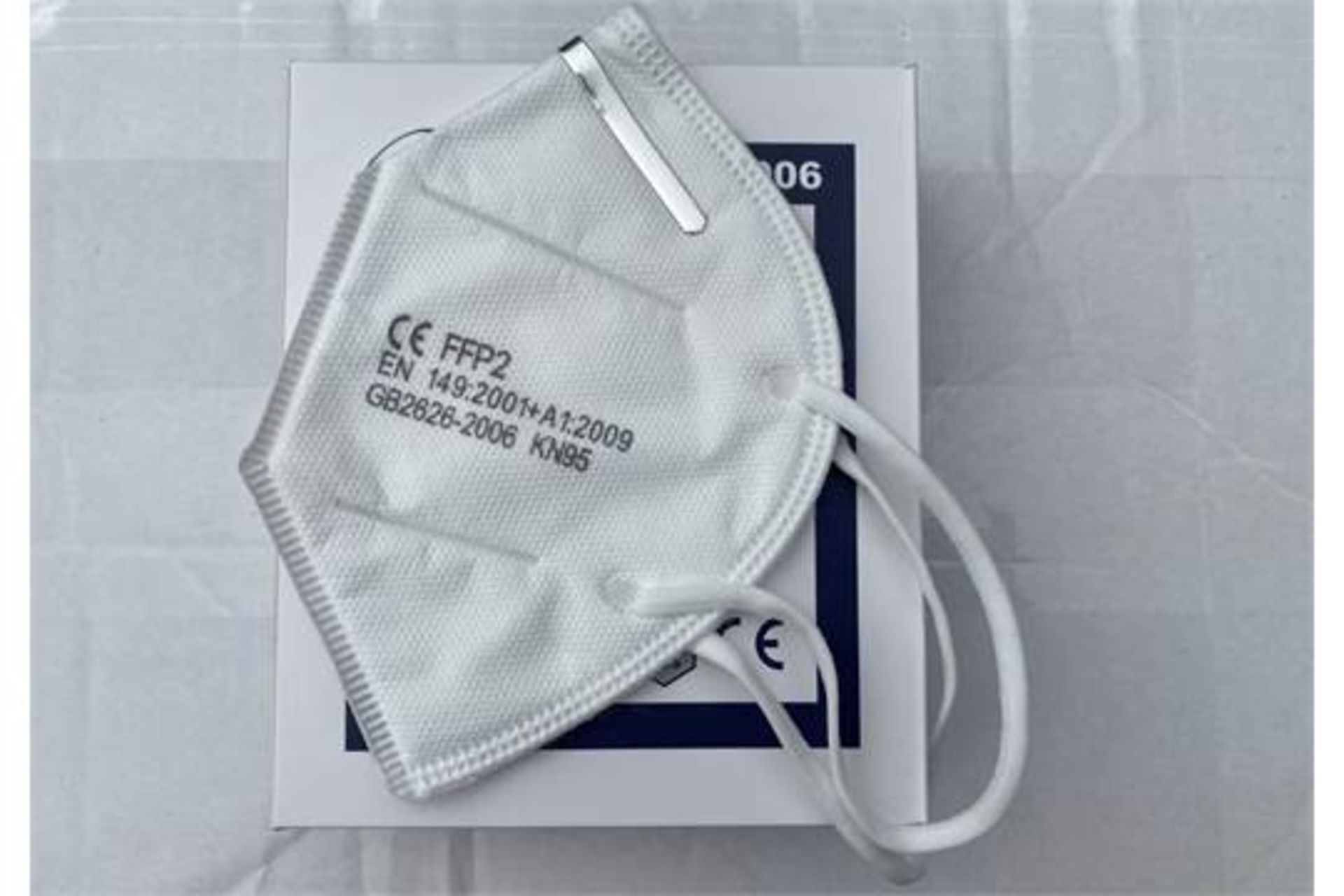 1,250X FFP2/KN95 FOLDING PROTECTIVE FACE MASK - Image 3 of 4