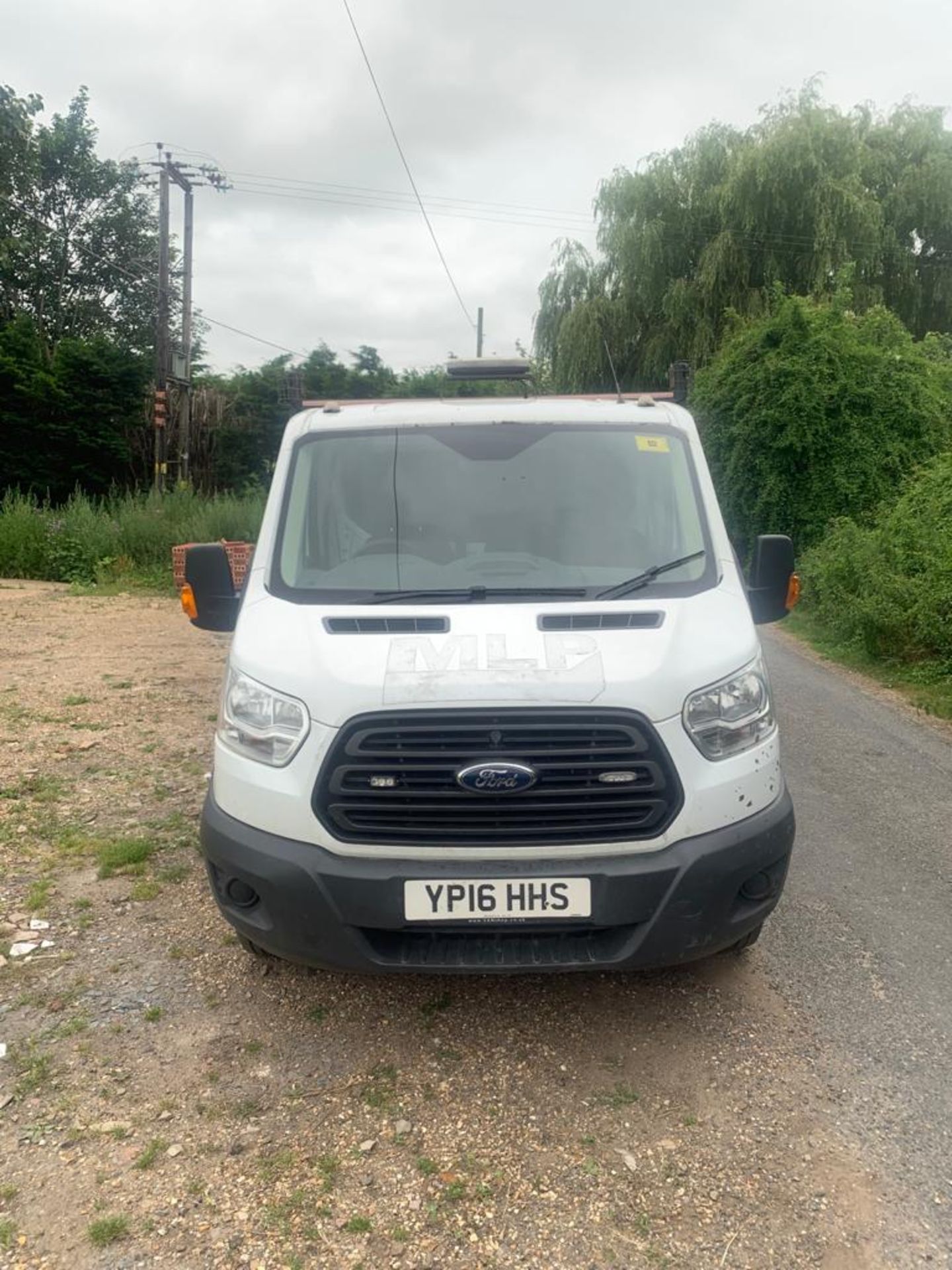 2016 FORD TRANSIT 350 DROPSIDE TAIL LIFT ALUMINUM BODY - Image 2 of 20