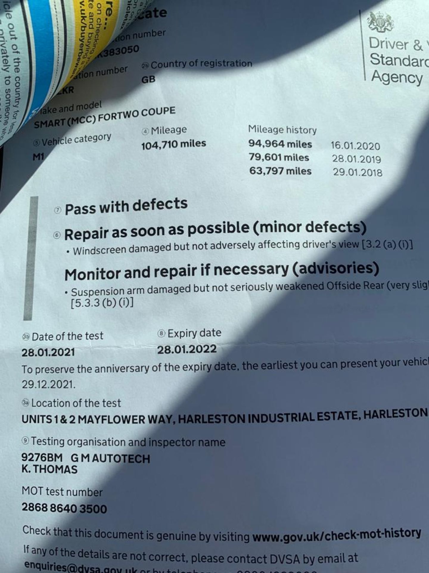 2010 SMART FORTWO PASSION MHD AUTO - Image 16 of 22