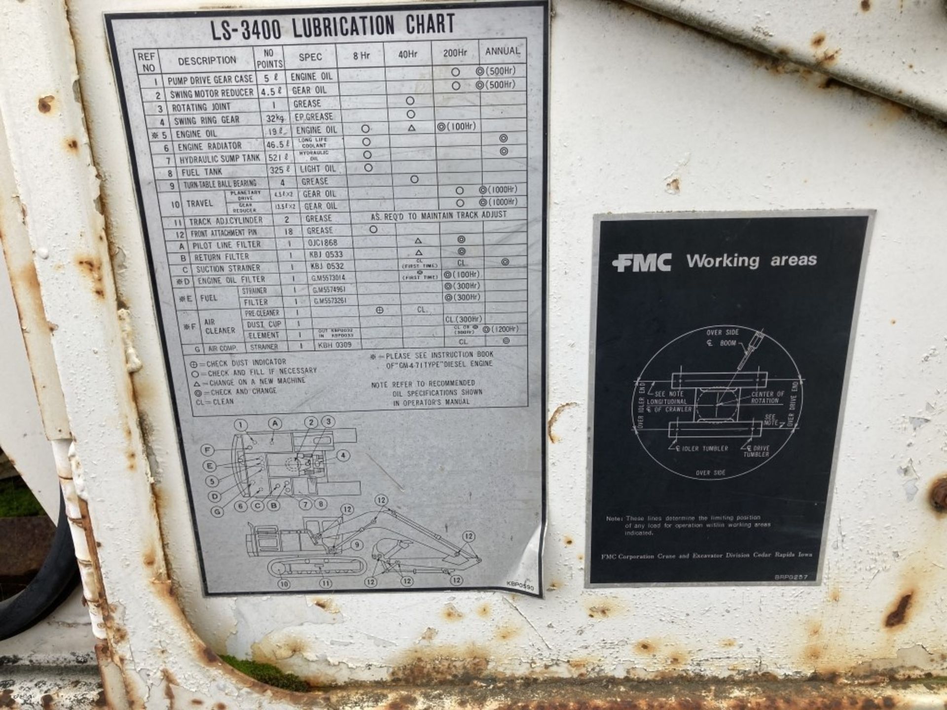 1984 Link-Belt LS3400 Hydraulic Excavator - Image 6 of 15