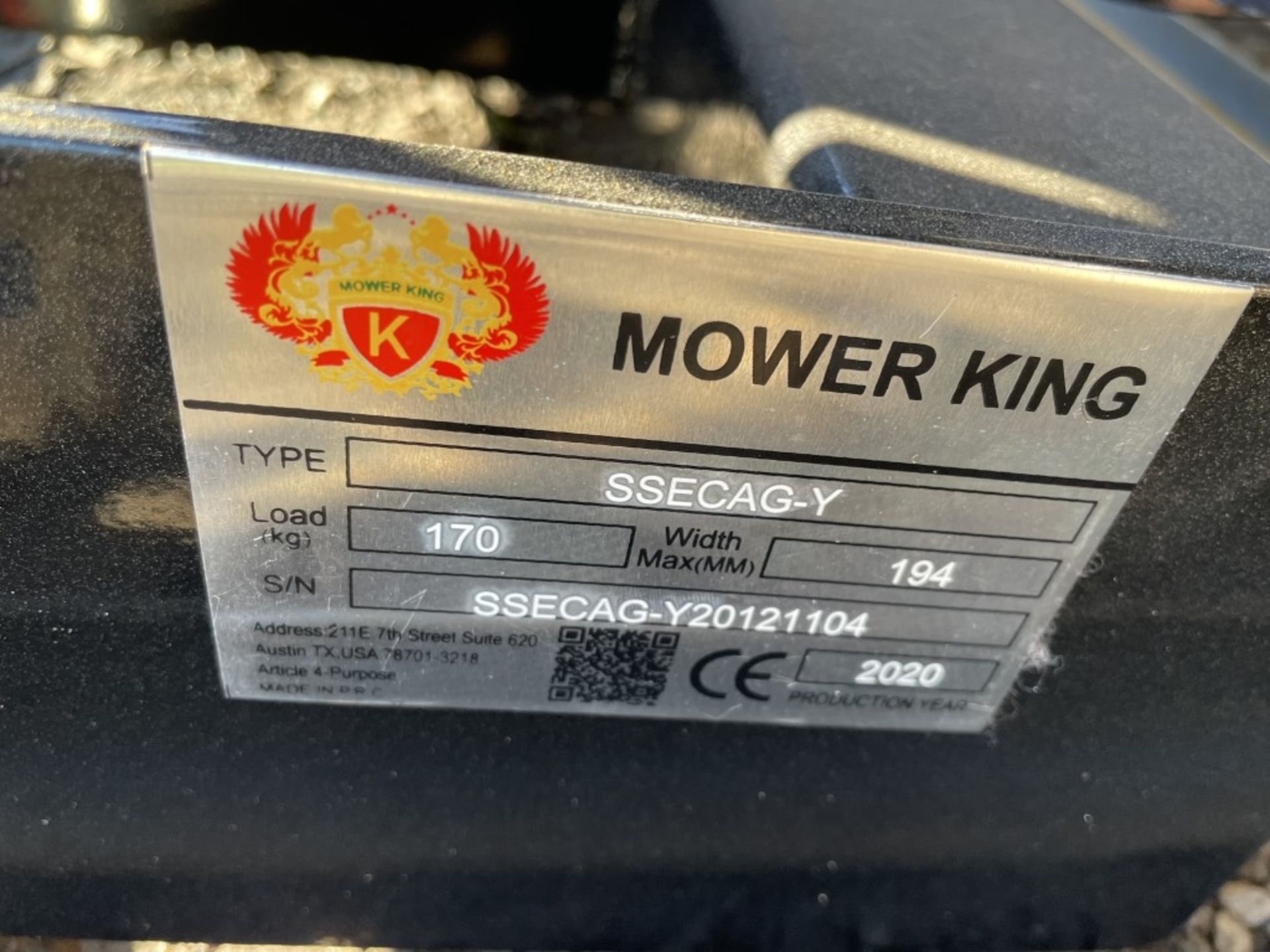 2020 Mower King SSECAG-Y Auger - Image 5 of 5
