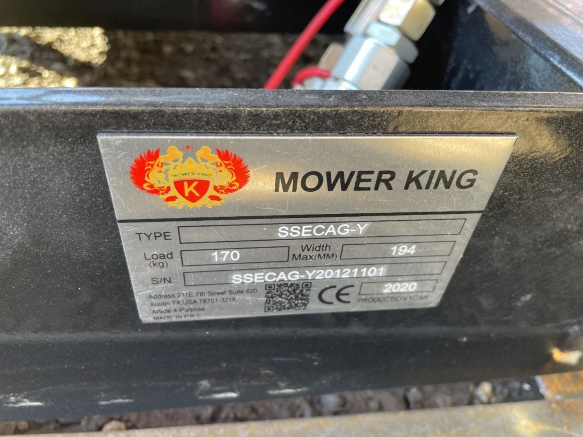 2020 Mower King SSECAG-Y Auger - Image 5 of 5