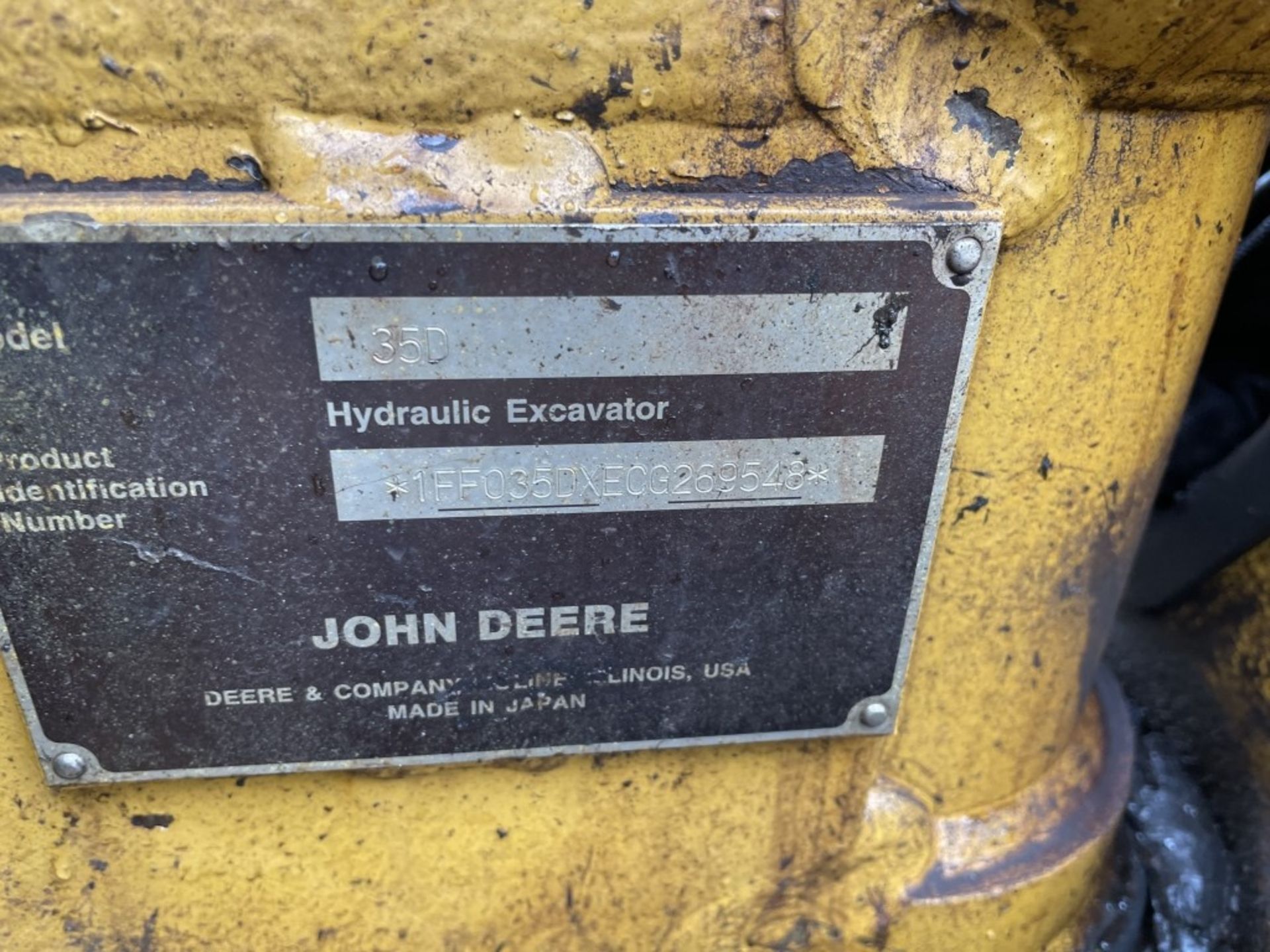 2013 John Deere 35G Mini Hydraulic Excavator - Image 23 of 28