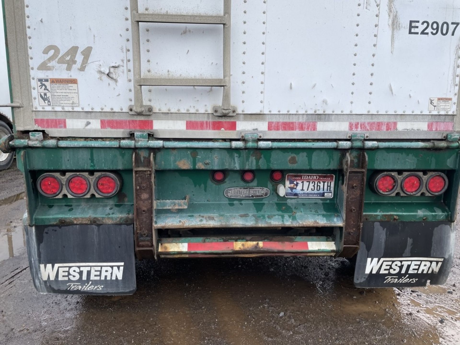 2007 Western 53' 4-Axle Possum Belly Chip Trailer - Image 5 of 12