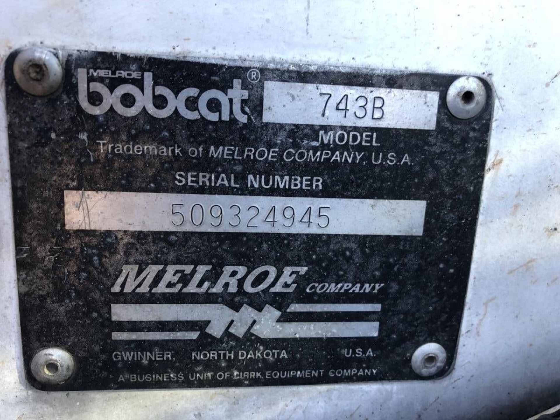 Bobcat 743B Skid Steer Loader - Image 22 of 22