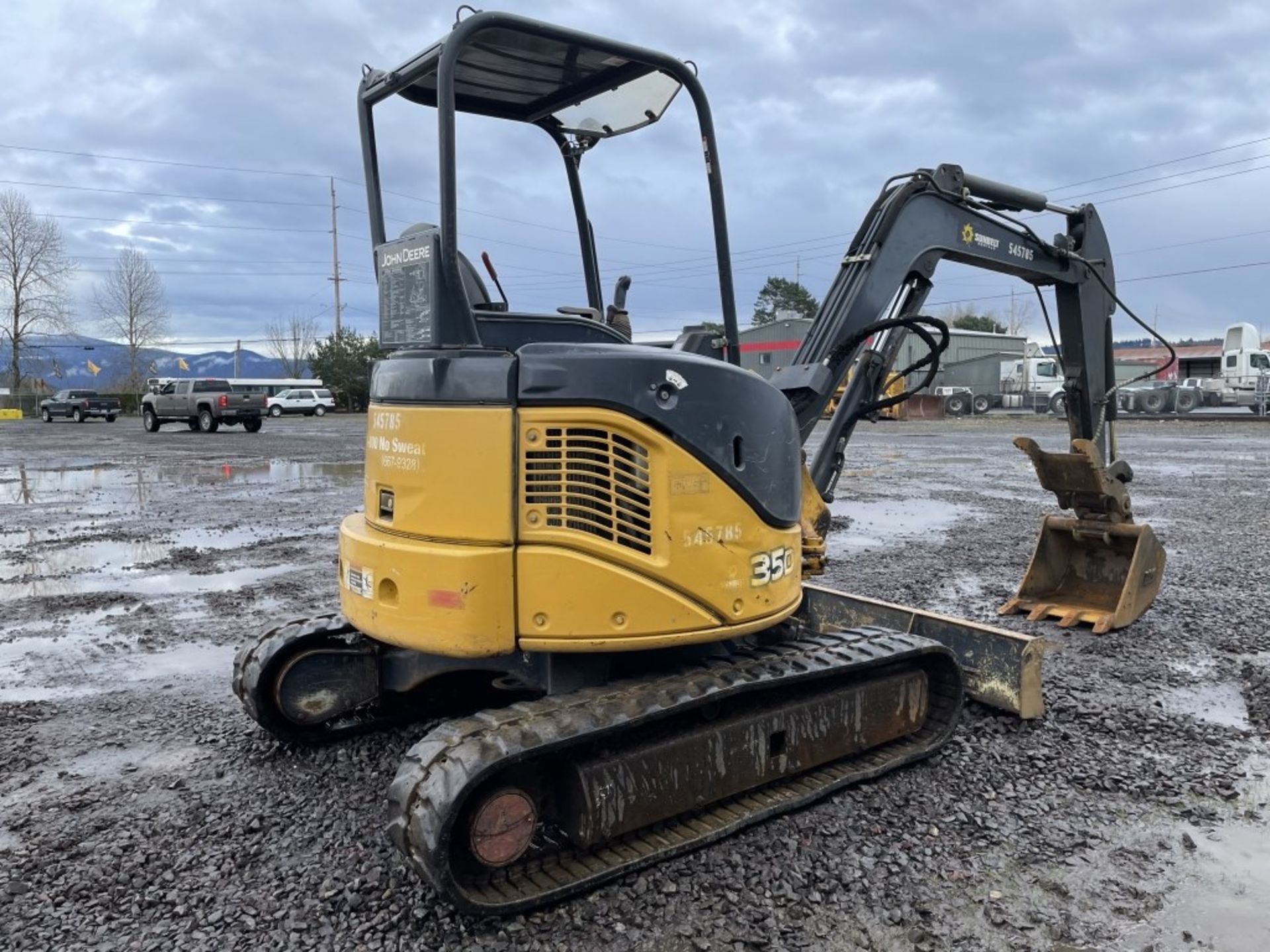 2013 John Deere 35G Mini Hydraulic Excavator - Image 3 of 28