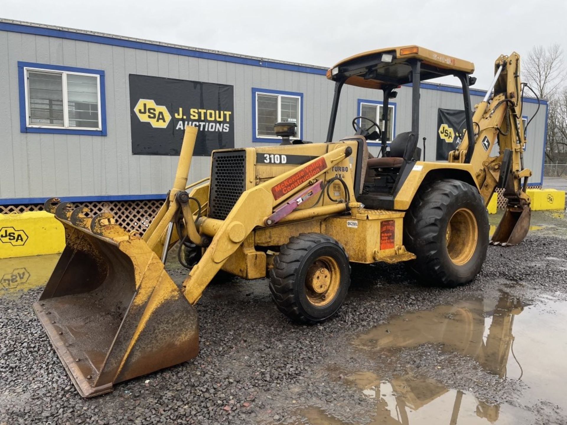 1995 John Deere 310D 4x4 Loader Backhoe