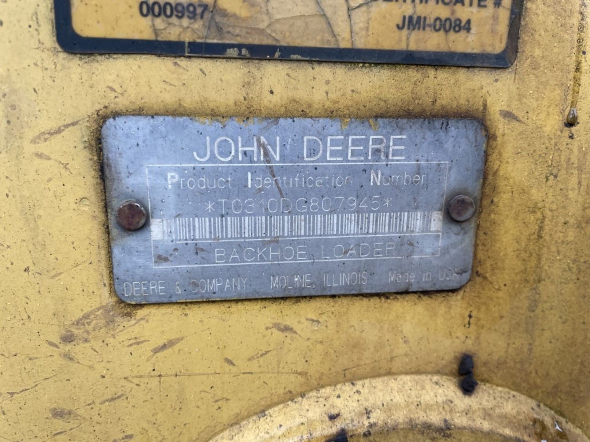 1995 John Deere 310D 4x4 Loader Backhoe - Image 10 of 24