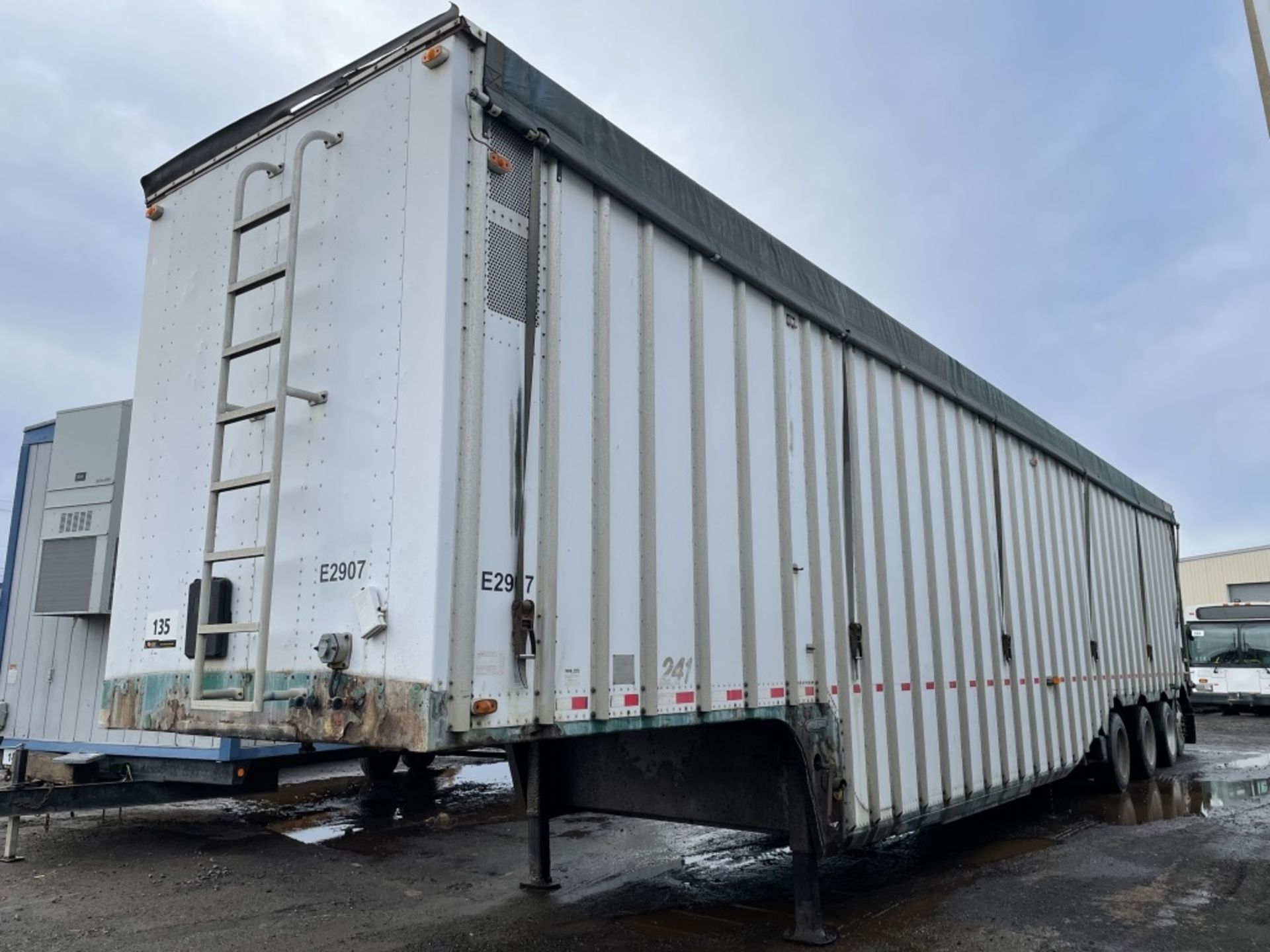 2007 Western 53' 4-Axle Possum Belly Chip Trailer