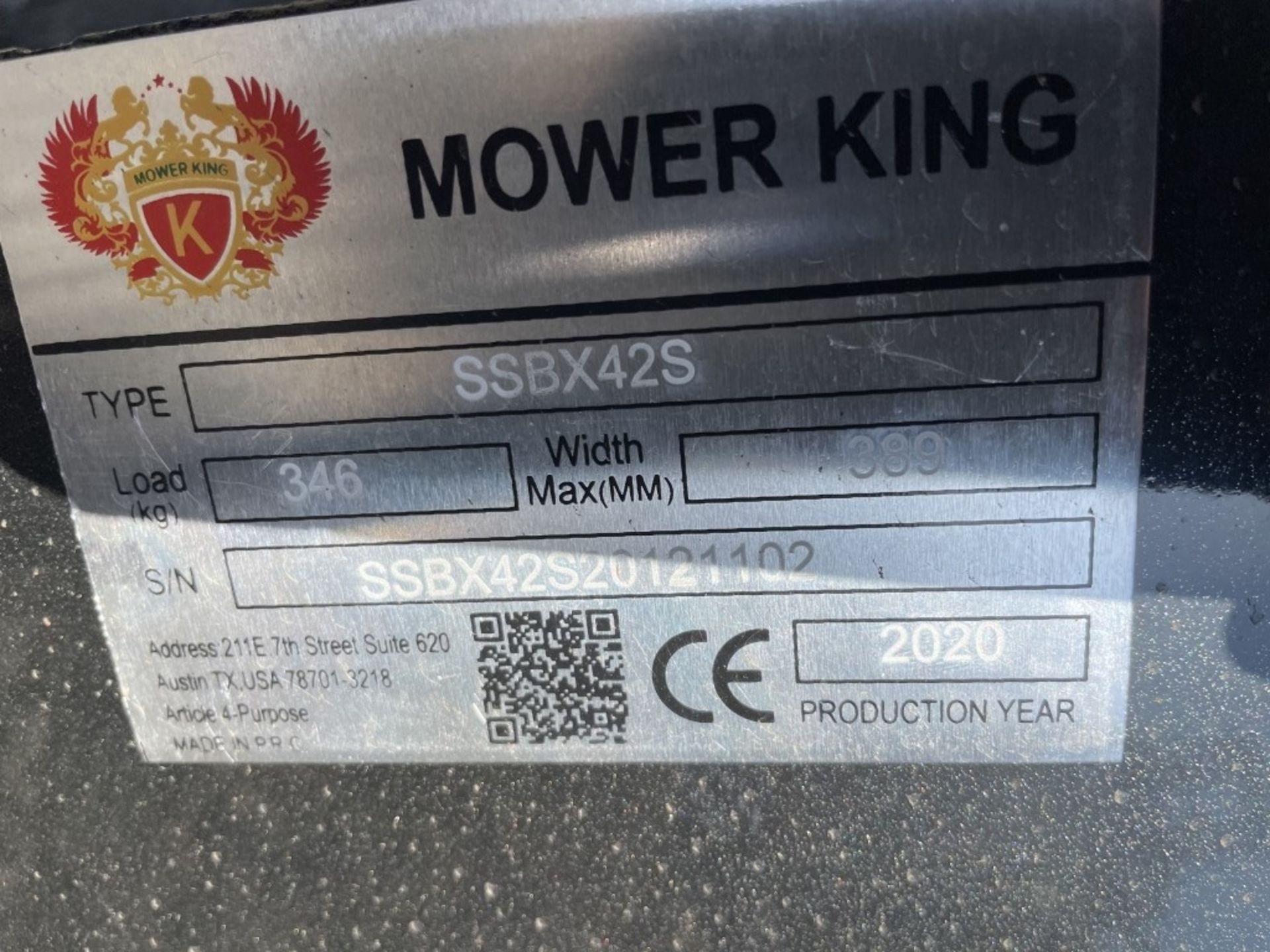 2020 Mower King SSBX42S Chipper - Image 8 of 8