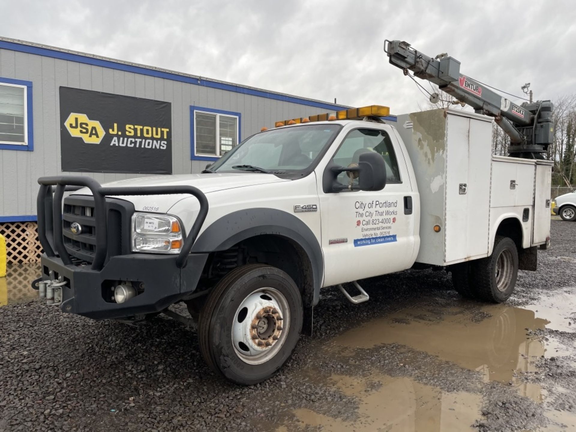 2006 Ford F450 XL SD 4x4 Utility Truck