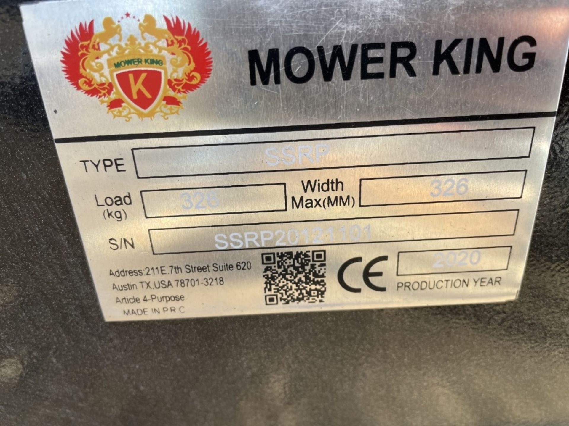 2020 Mower King SSRP Rock Picker - Image 5 of 5