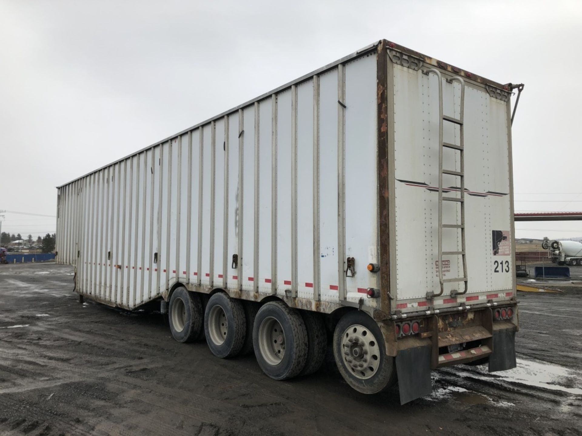 2003 Western 53' 4-Axle Possum Belly Chip Trailer - Image 4 of 15