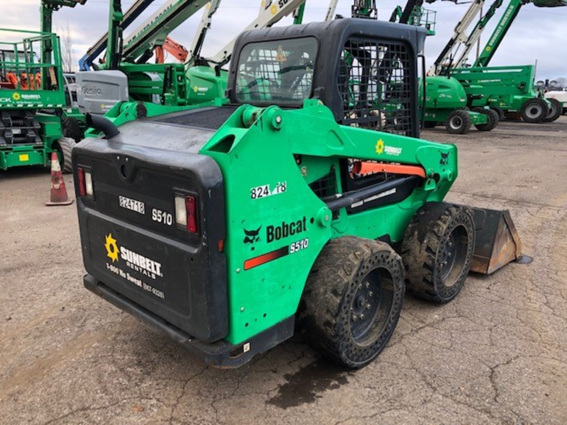 2016 Bobcat S510 Skid Steer Loader - Image 3 of 16