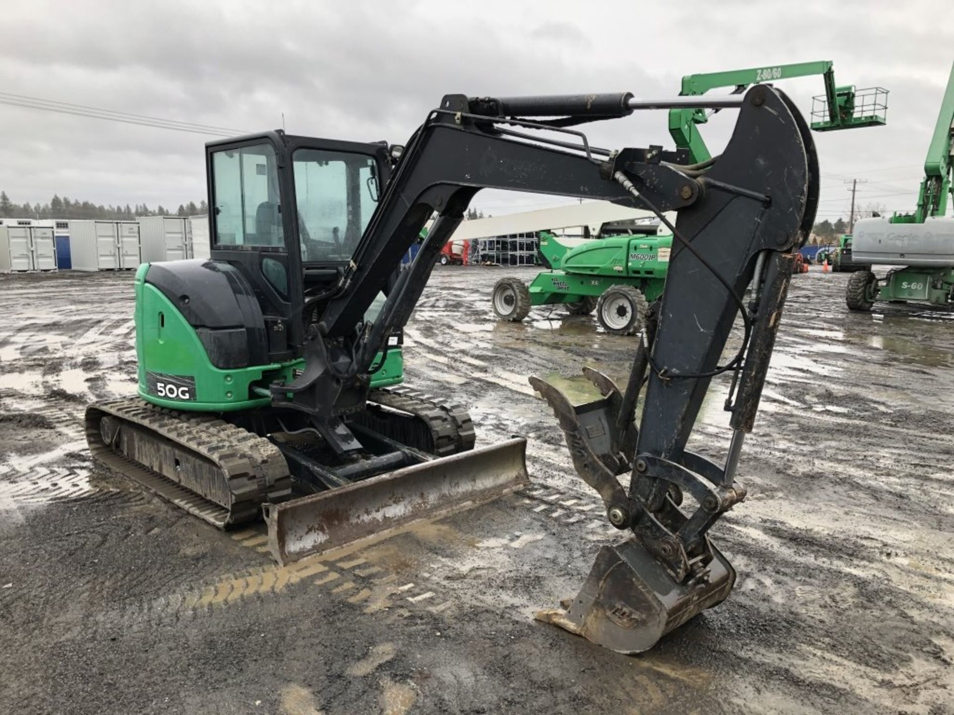 2014 John Deere 50G Mini Hydraulic Excavator - Image 3 of 27