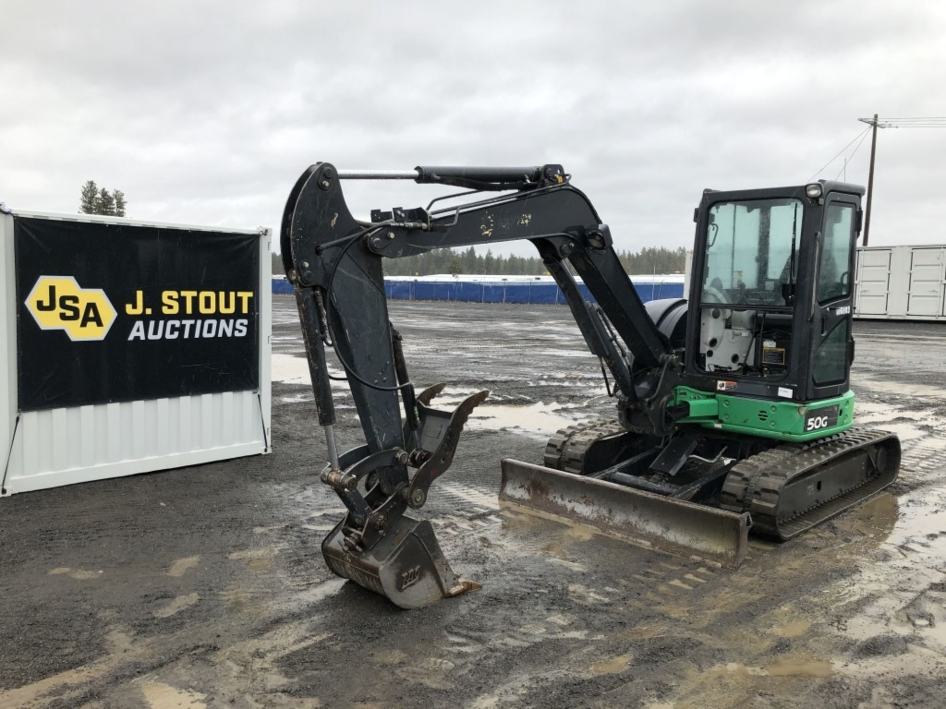 2014 John Deere 50G Mini Hydraulic Excavator